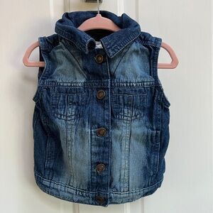 Artisan NY 24M Denim Sleeveless Vest